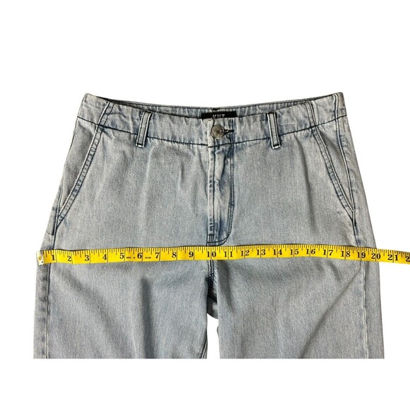 Kut from the Kloth High Waist Wide Leg Trouser Jeans Size 4 Light Wash Retro - Picture 5 of 16
